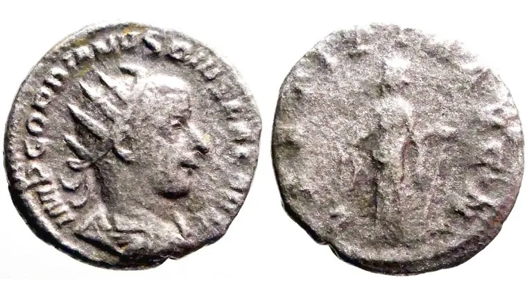 Gordian III AD 238-244 AR21, 20.6mm 4.32gm, Antoninianus. Rome