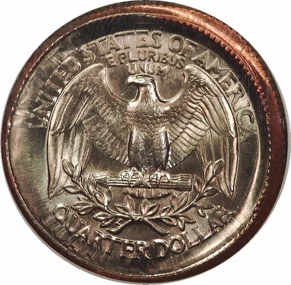 Washington 25¢, 1998, Reverse Die Cap, 25¢, MS66 , NGC