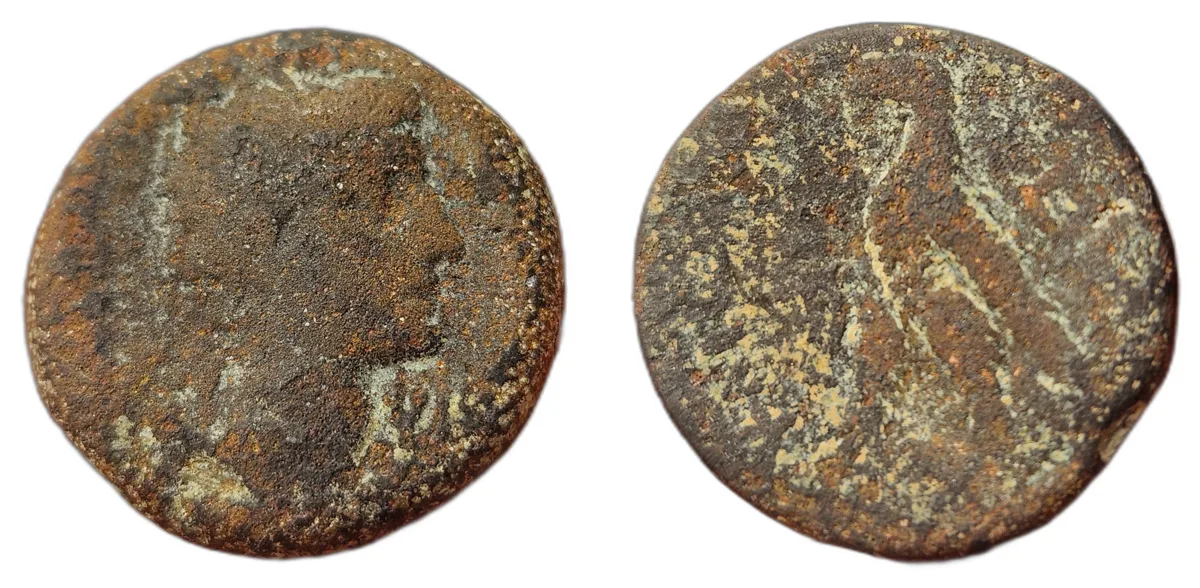 Diobol (80 Drachmai) — Augustus — Alexandria