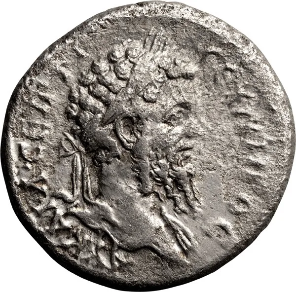 Septimius Severus. AR Tridrachm