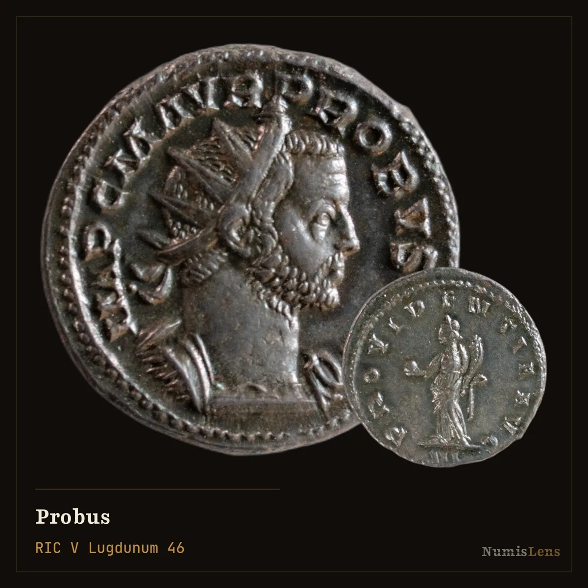 Probus — Antoninianus, PROVIDENTIA AVG, Lugdunum