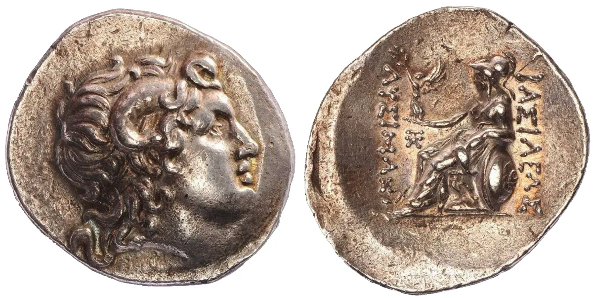 Circa 260-230s BC Bithynia Chalcedon AR Tetradrachm (16.48g.) in gVF toned
