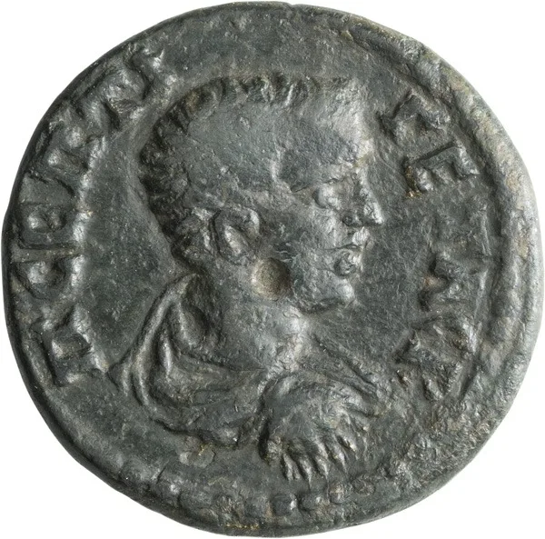 Geta as Caesar. AE 17