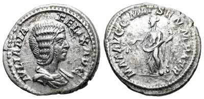 Roman Empire Silver: Syrian Empress Julia Domna 193- 217 AD