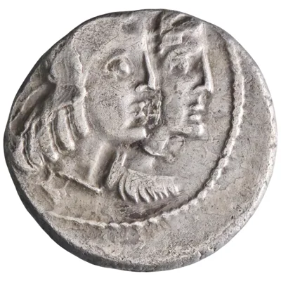 Nabataean: Obodas II (30-9 BCE) with Hagaru I, silver drachm (4.32g), Petra mint, regnal year 19 (12-11 BCE).