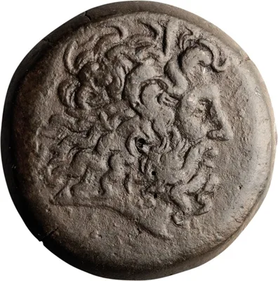Ptolemaic, Ptolemy III, 246-222 BC. Alexandria Diobol