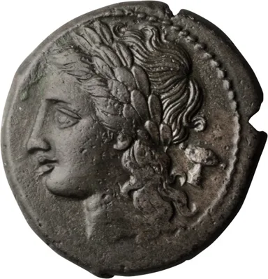 Bruttium, Rhegium. AE 22