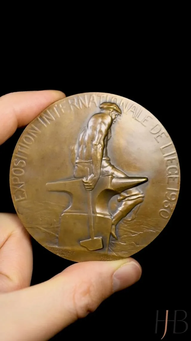 Belgium, LIEGE INTERNATIONAL EXPOSITION, 1930, Medal, UNC