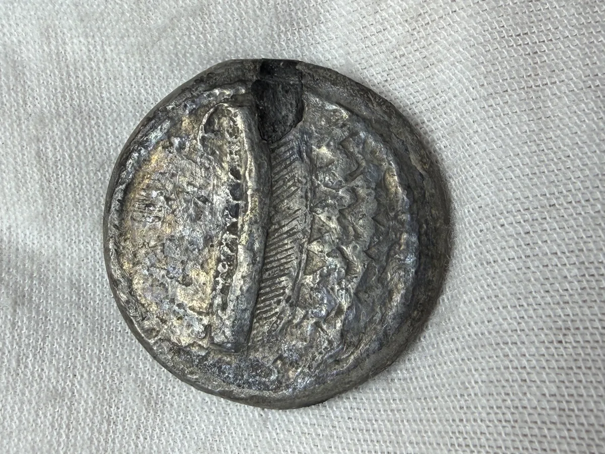 Phoenicia, Sidon Baalshallim II (c. 401-366 BC). AR DiShekel, Year 3