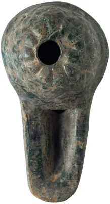 Persian Seljuk Glazed Oil Lamp