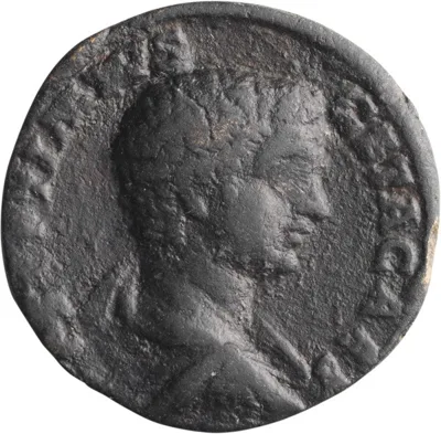 Geta as Caesar. 40-as