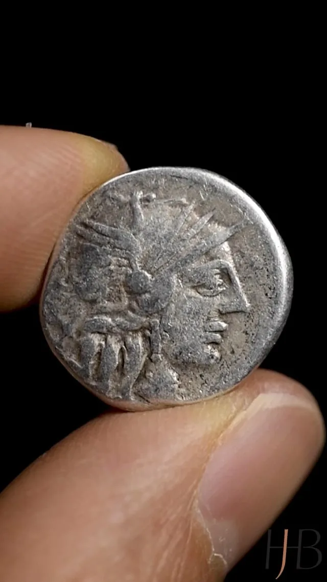 C. Plutius. Denarius