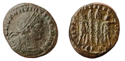 Centenionalis — Constantius II — Gloria Exercitus