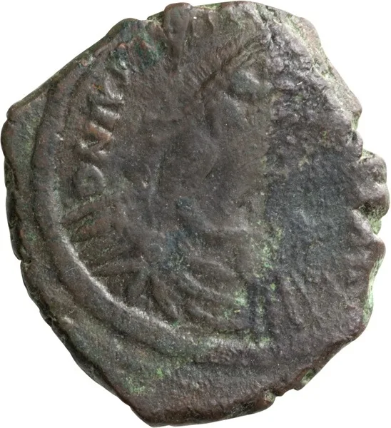 Justinian I. 16 Nummi