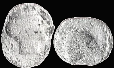 Troas, Kebren AR 9.1mm X 6.4mm .31gm Obol. Apollo / Ram