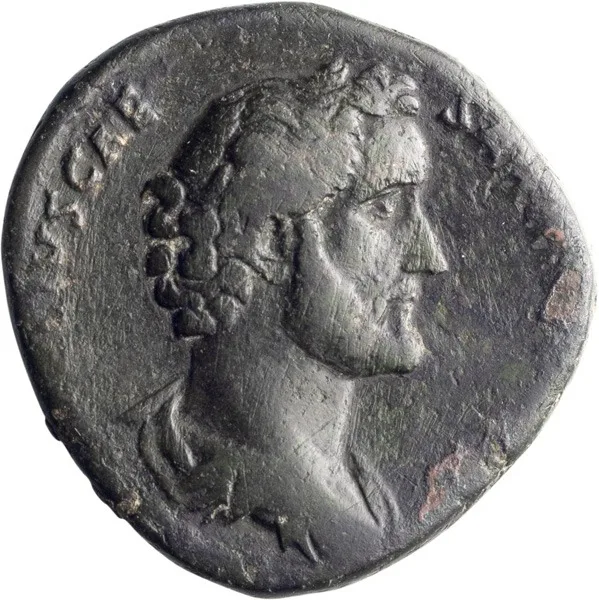 Antoninus Pius as Caesar. Dupondius