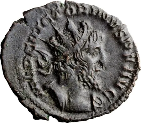 Victorinus. AE 11 "Antoninianus"