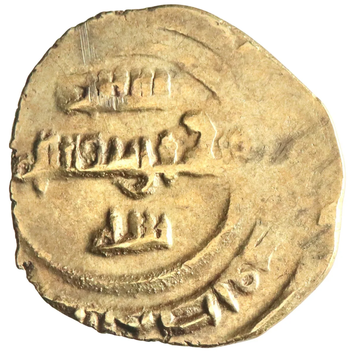 Sicily and Southern Italy: Roger Borsa (1085-1111), gold tari (1.04g), Siqiliya (Sicily) mint, 1085-1111 CE