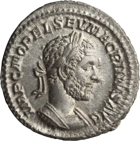 Macrinus. Denarius
