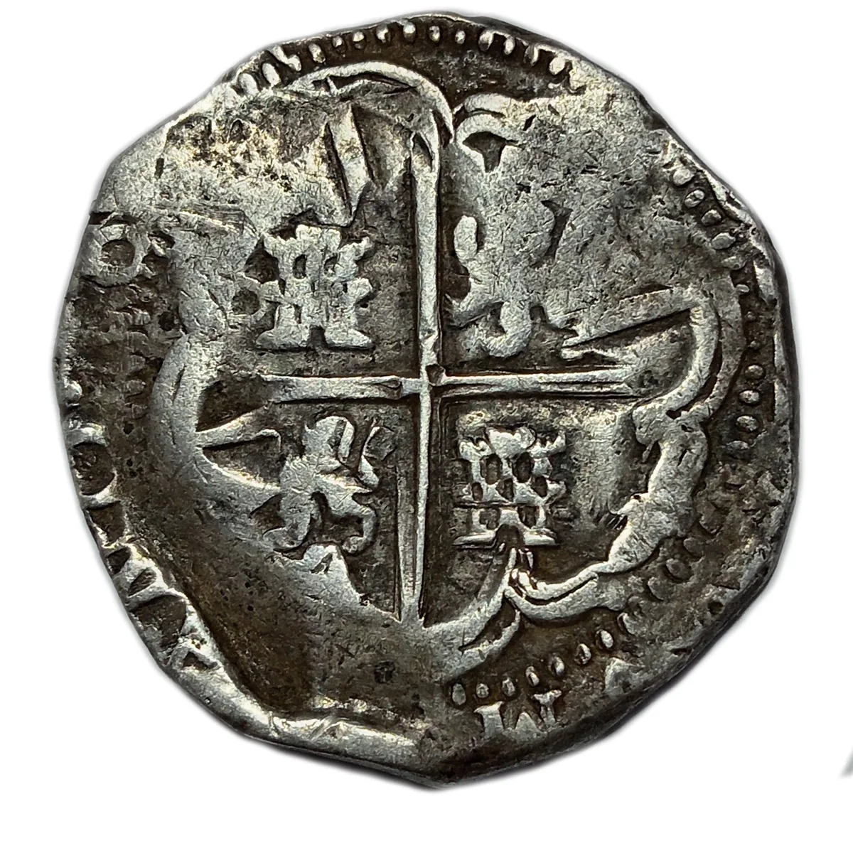 Bolivia Philip III Cob 8 Reales , Potosi mint, EF