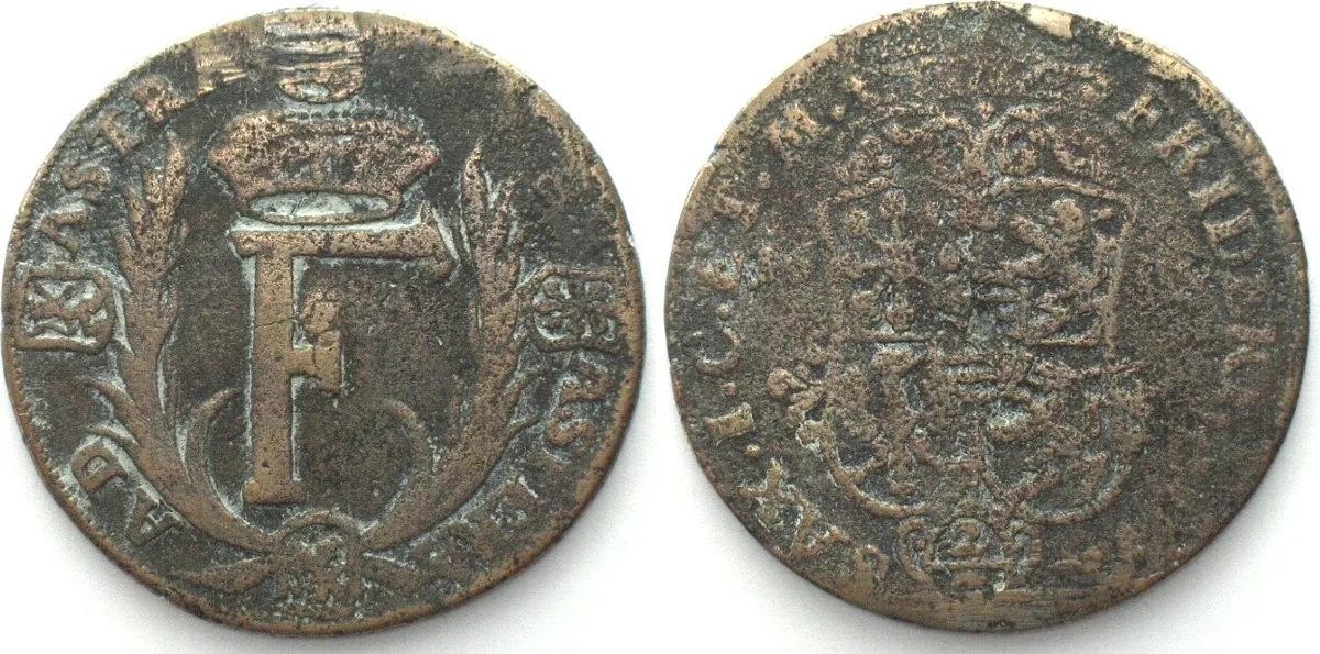 1678 German SAXE-GOTHA-ALTENBURG 2/3 Thaler 1678 - CONTEMPORARY COUNTERFEIT VF-