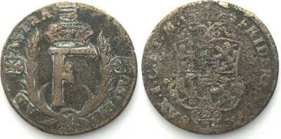 1678 German SAXE-GOTHA-ALTENBURG 2/3 Thaler 1678 - CONTEMPORARY COUNTERFEIT VF-