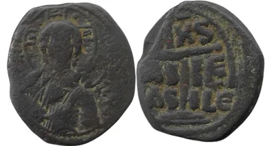 Romanus III, circa 1028-1034 AD. Æ Follis (28mm, 10.4gm). Constantinople mint.