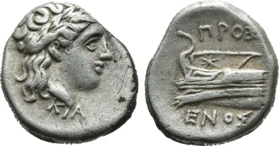 BITHYNIA. Kios. Circa 340-330 B.C. AR half siglos or hemidrachm. 2.48 g / 15 mm.