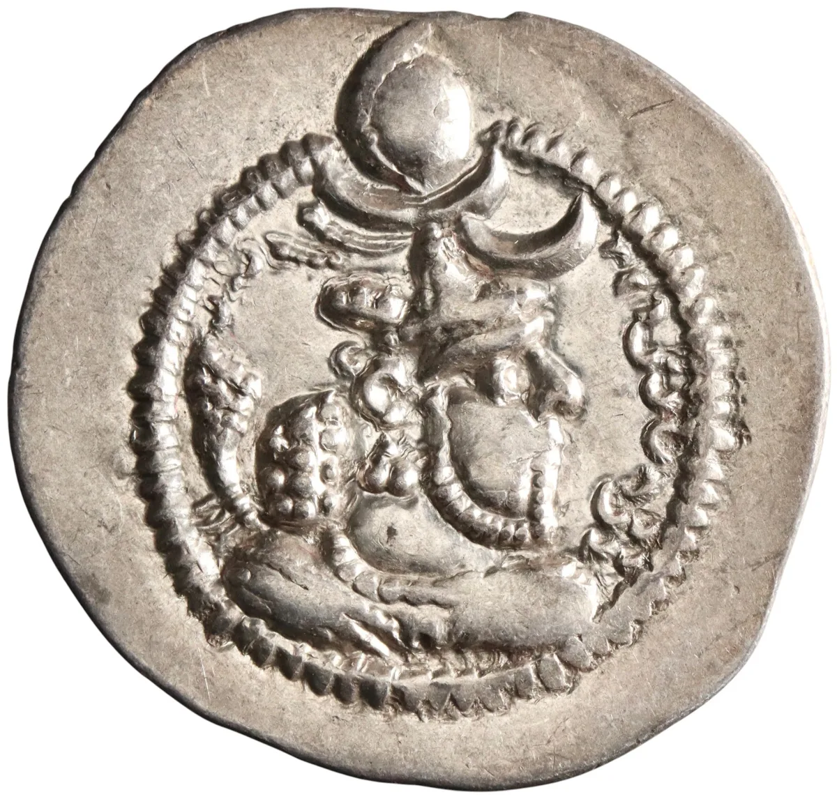 Sasanian: Peroz (457-484), silver drachm (4.18g), AS (Ctesiphon) mint, 457-484 CE.