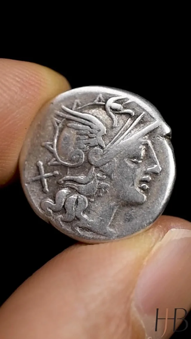 Pinarius Natta. Denarius