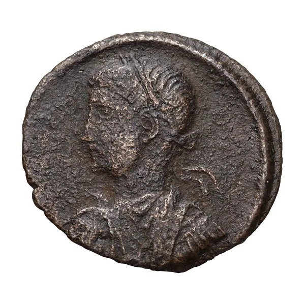 Constantius II as Caesar. AE 3, Reduced Follis