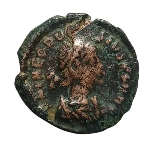 Theodosius I 379-395 AD. AE 14.4mm .81gm. Cyzicus mint.