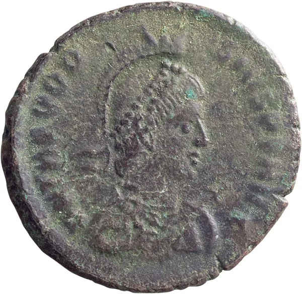Theodosius I. AE 2