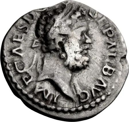 Clodius Albinus as Augustus. Denarius