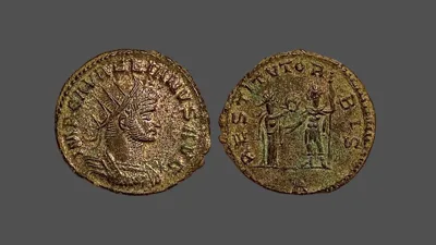 *EF & Scarce!* Aurelian. Antoninianus, Antioch Mint 272-273 AD.