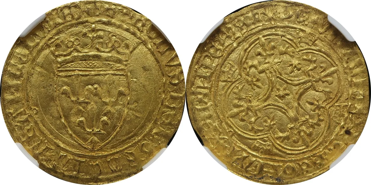 ECU'OR 1380-1422 Charles VI MS 65