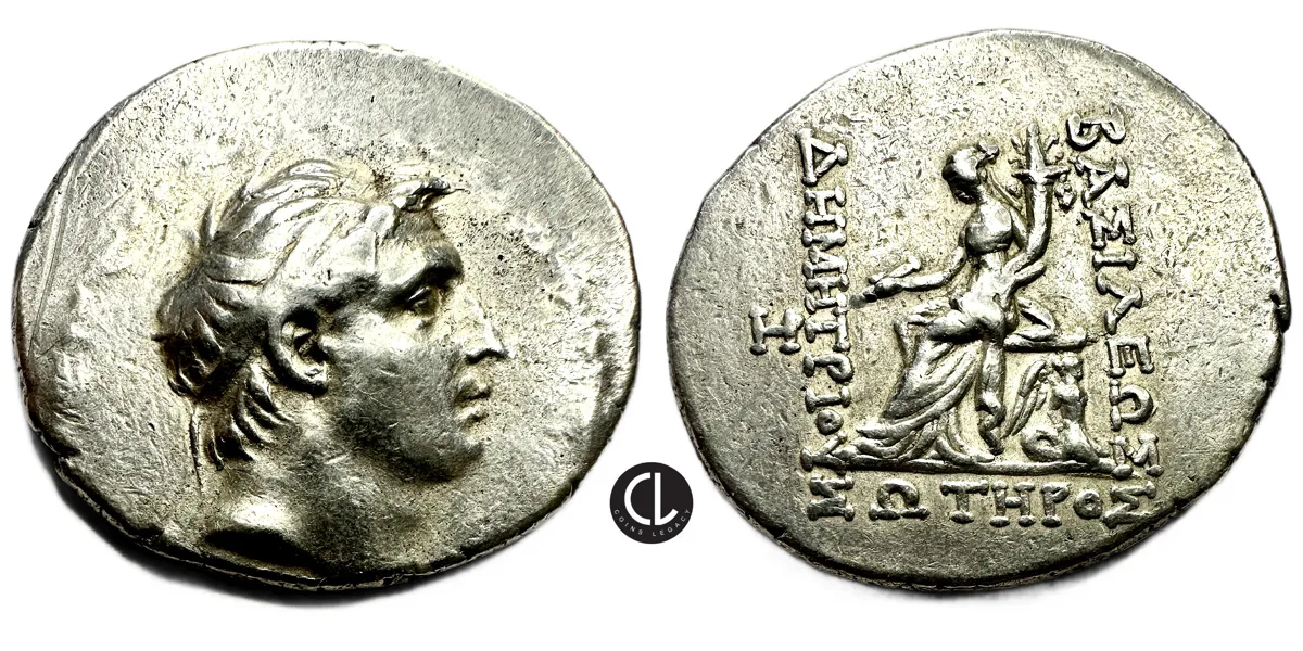 Seleukid Kingdom, Demetrius I, 162-150 BC, AR Tetradrachm, Antioch Mint - RRRRR