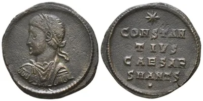 Constantius II, as Caesar, 324 - 337 (struck 325) CE, Scarce issue