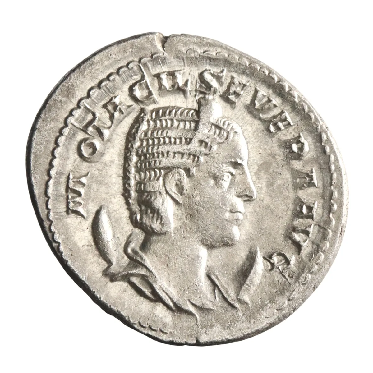 Roman: Otacilia Severa (244-249), silver antoninianus (4.62g), Rome mint, 244-249 CE. Diademed, draped bust on crescent / Juno standing with patera and sceptre.