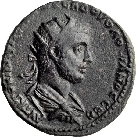Volusian. AE 34