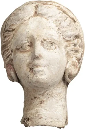 Greek Tarantine Terracotta Head of a Woman