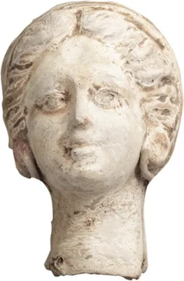 Greek Tarantine Terracotta Head of a Woman