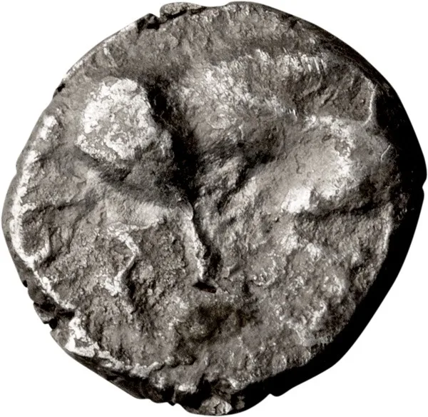 Judaea, Samaria. AR ma'ah-obol