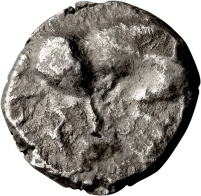 Judaea, Samaria. AR ma'ah-obol