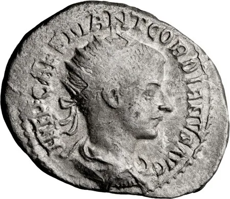 Gordian III. AE 11 "Antoninianus"