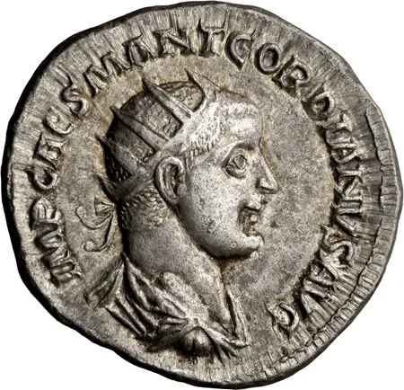 Gordian III. AE 11 "Antoninianus"