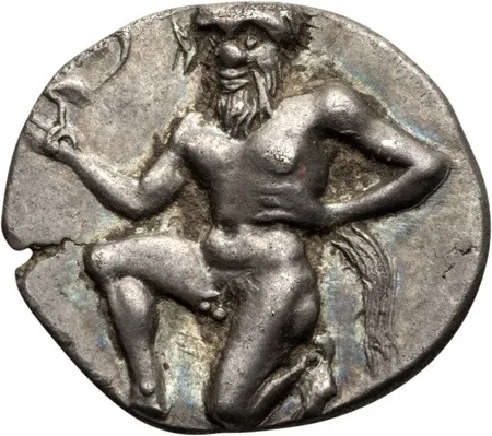 Thrace, Thasos.
Trihemiobol