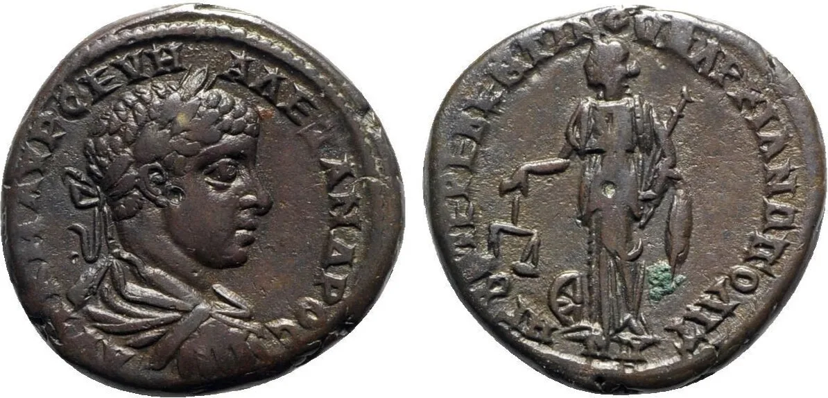 Severus Alexander, AD 222-235. AE 25.