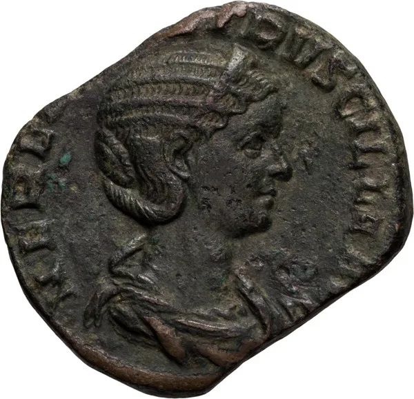 Herennia Etruscilla. Sestertius