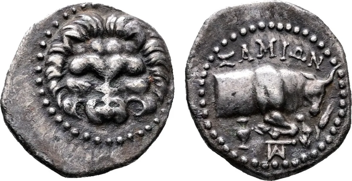Islands off Ionia. Samos circa 200 BC. Tetrobol AR 18 mm., 2,82 g.